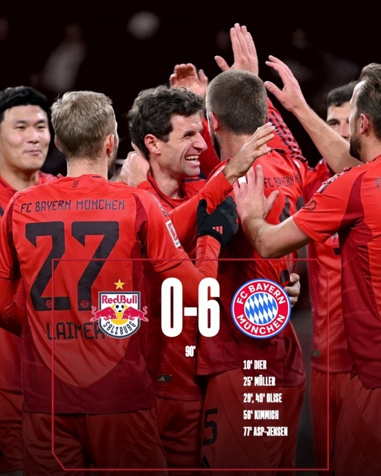 穆勒梅开二度，拜仁一路高歌晋级欧冠四强的简单介绍